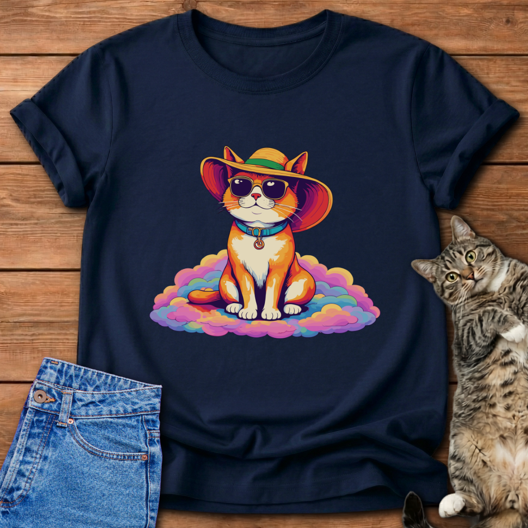 Cat With Sunglasses T-Shirt