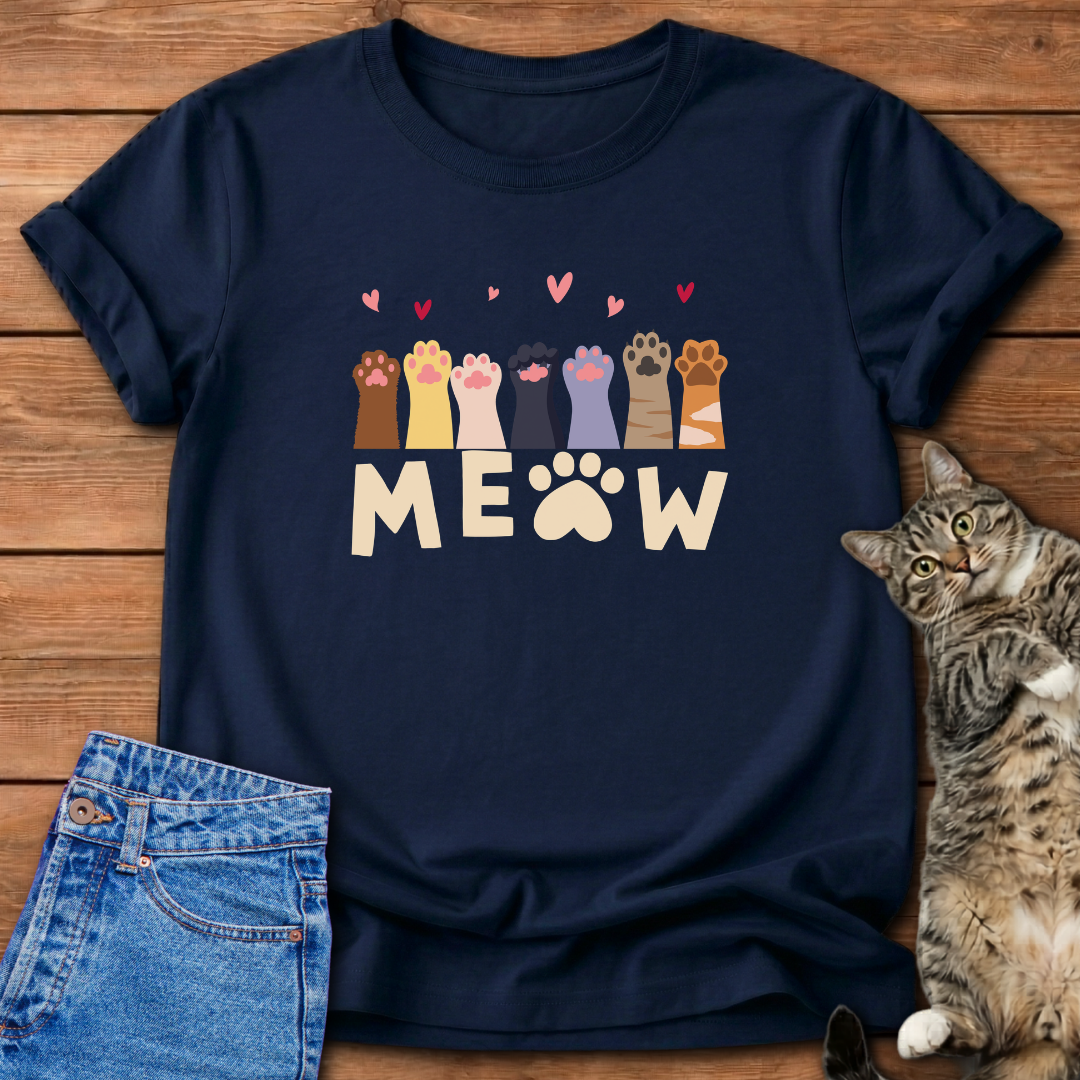 Meow Paw T-Shirt