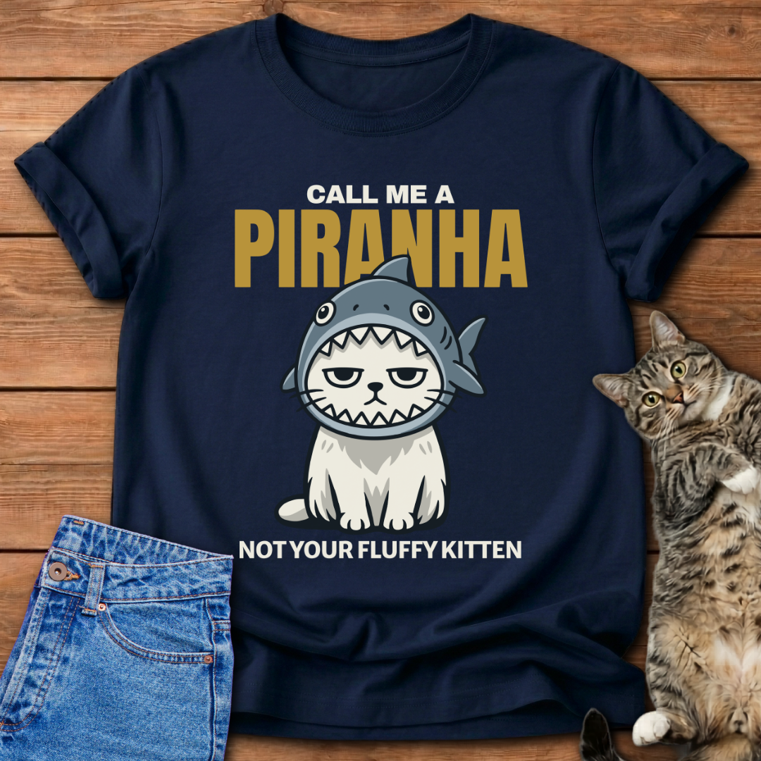 Piranha Cat T-Shirt