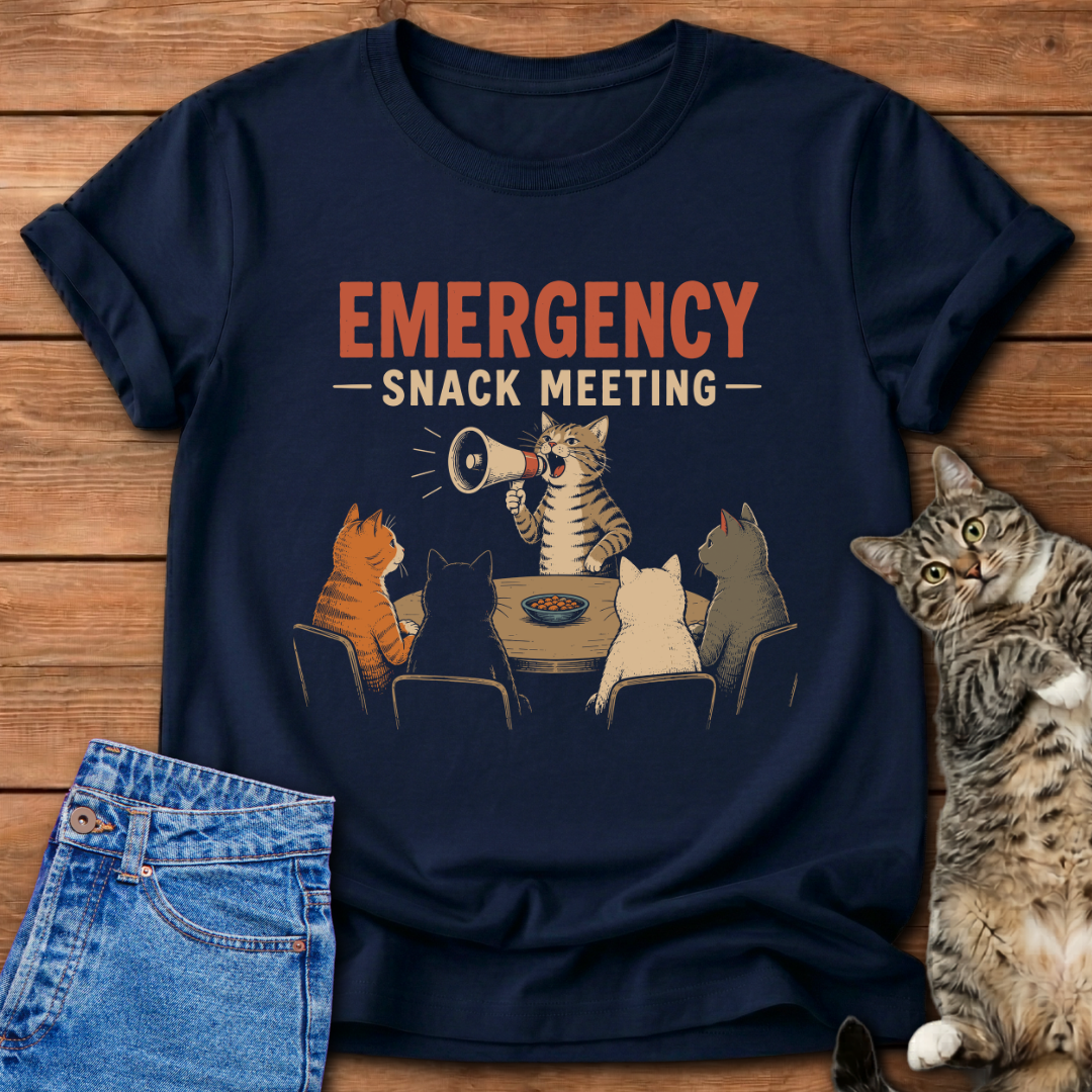 Emergency Snack Meeting T-Shirt
