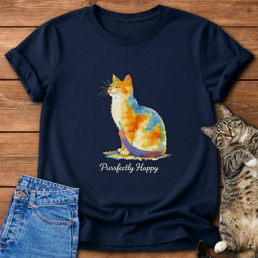 Purrfectly Happy T-Shirt