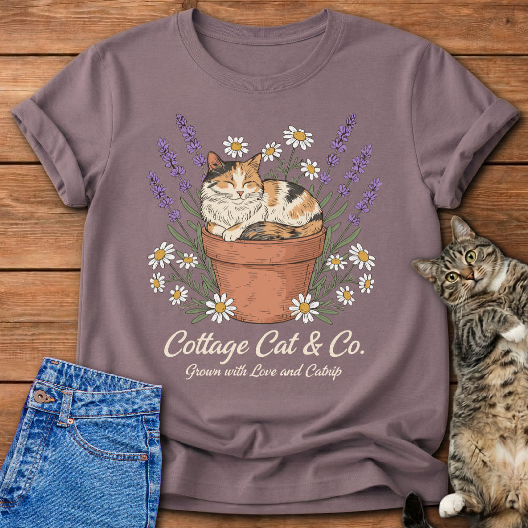 Cottage Cat T-Shirt
