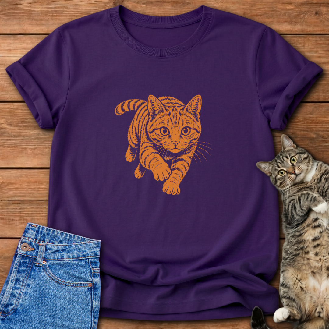 Orange Cat Energy T-Shirt