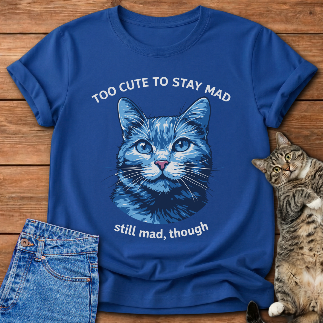 Too Cute Cat T-Shirt