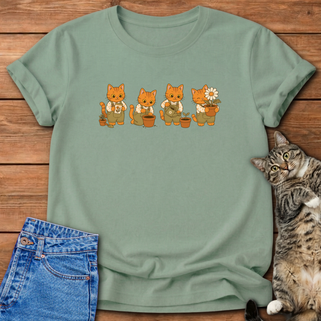 Garden Cats T-Shirt