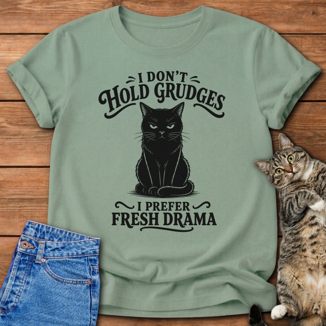 Drama Cat T-Shirt