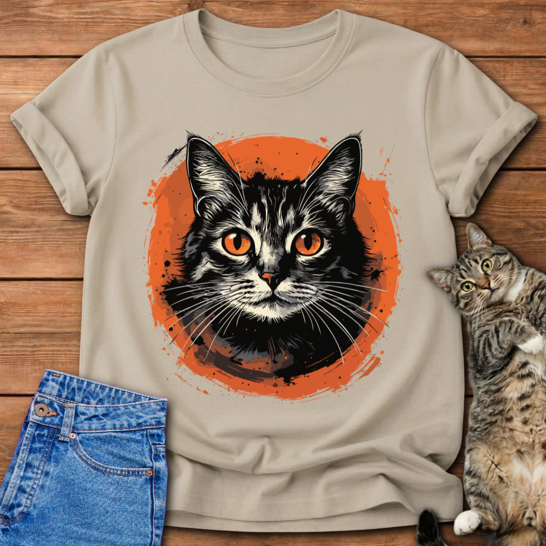 Big Orange Eyes T-Shirt