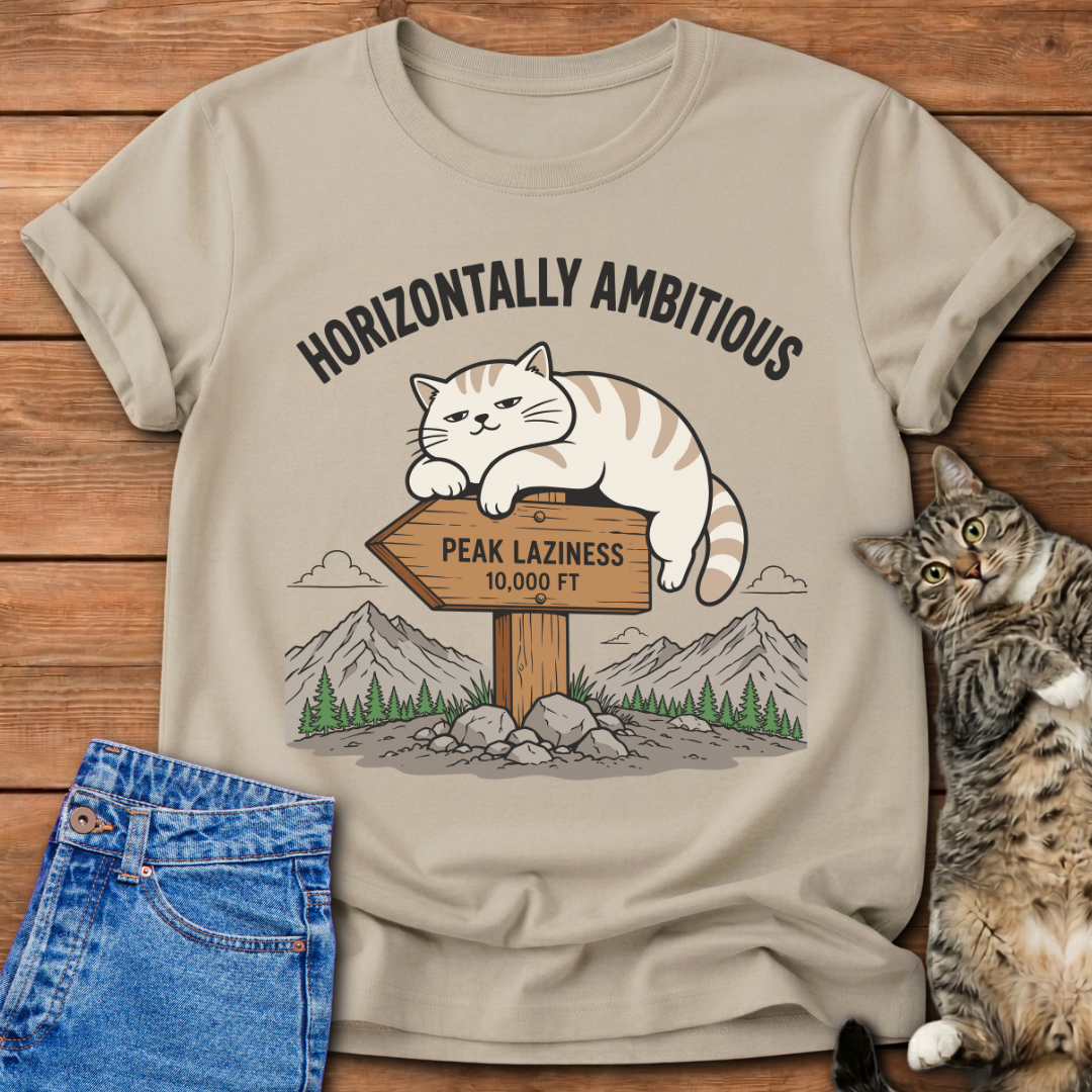 Ambitious Cat T-Shirt