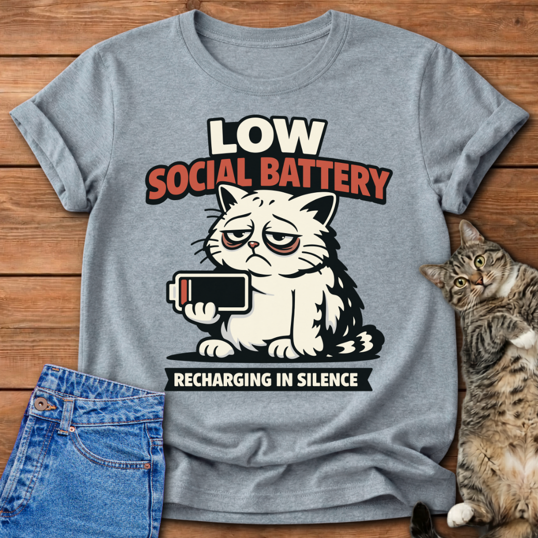 Low Social Battery T-Shirt