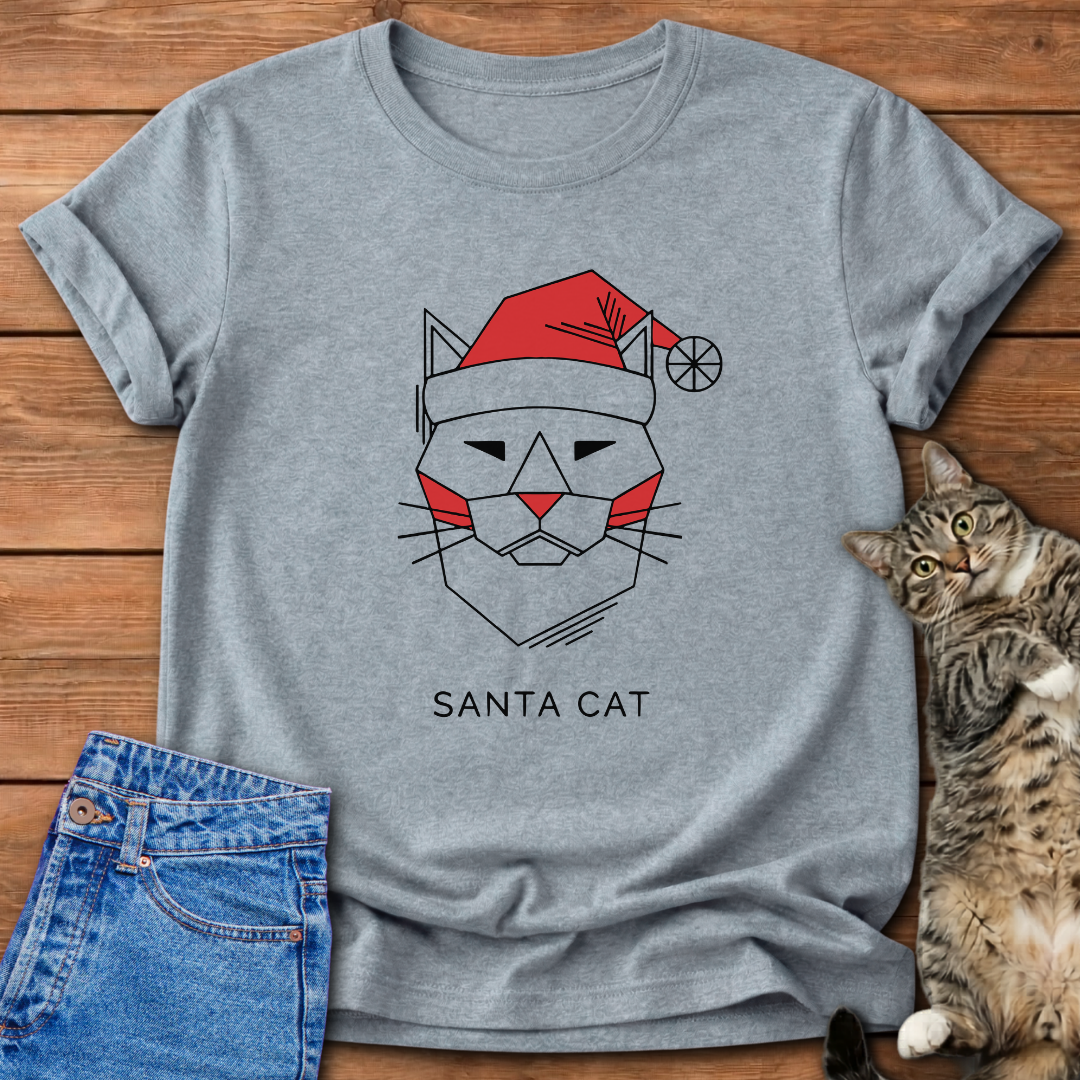 Santa Cat T-Shirt
