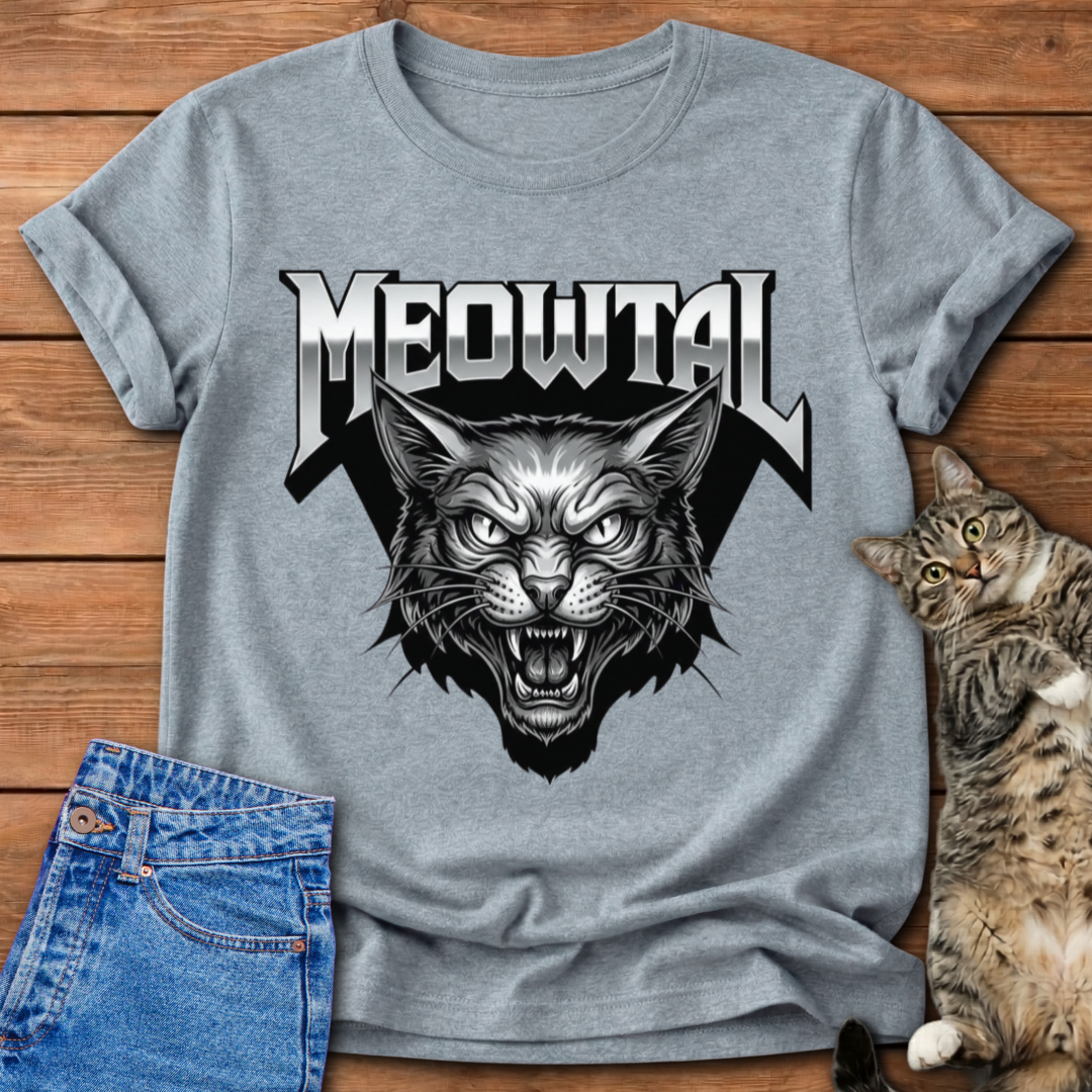Meowtal Cat T-Shirt