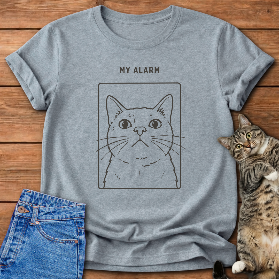 My Alarm Has Whiskers T-Shirt