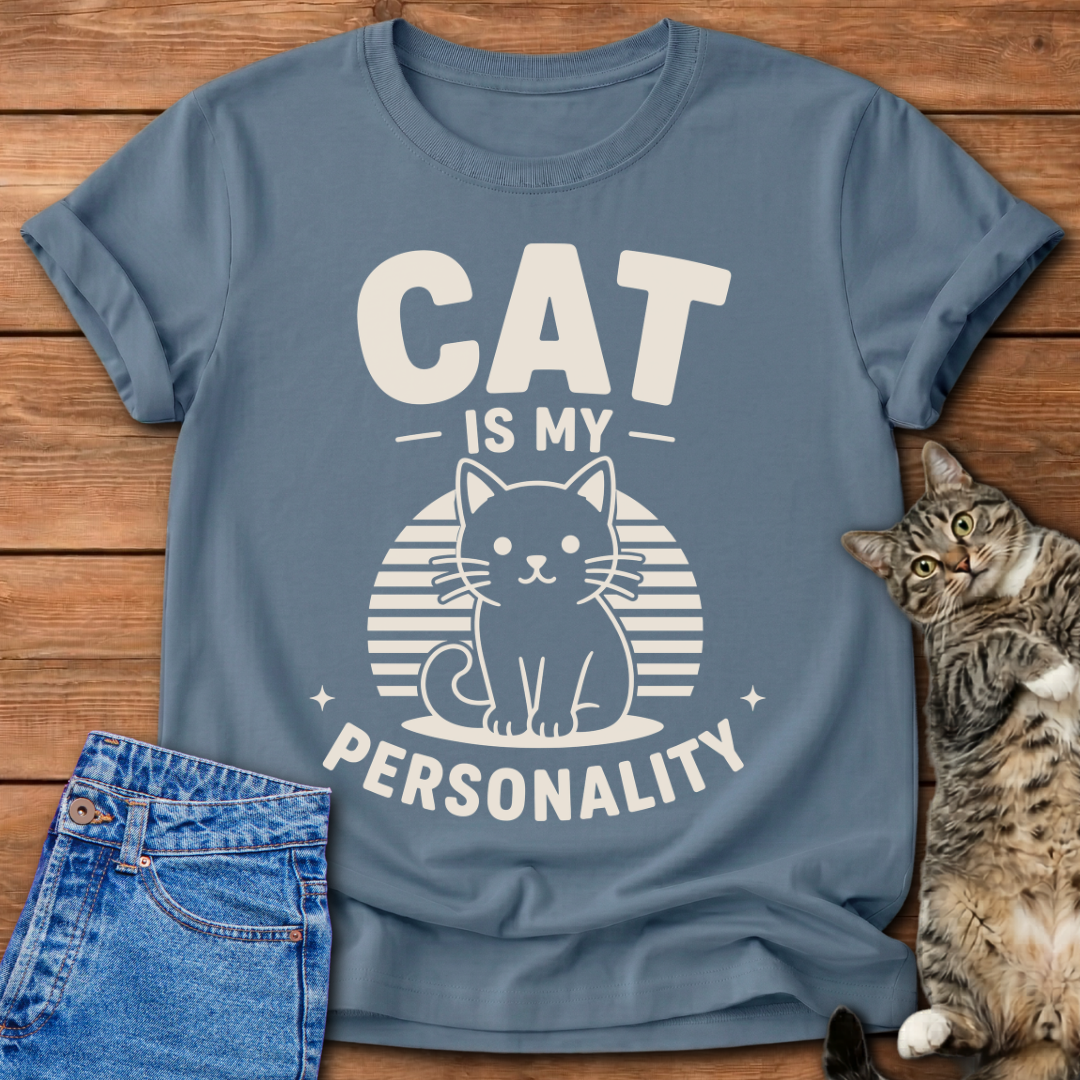 Cat Is My Personality T-Shirt