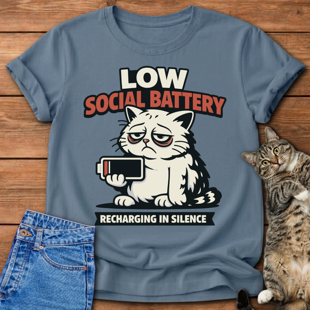 Low Social Battery T-Shirt