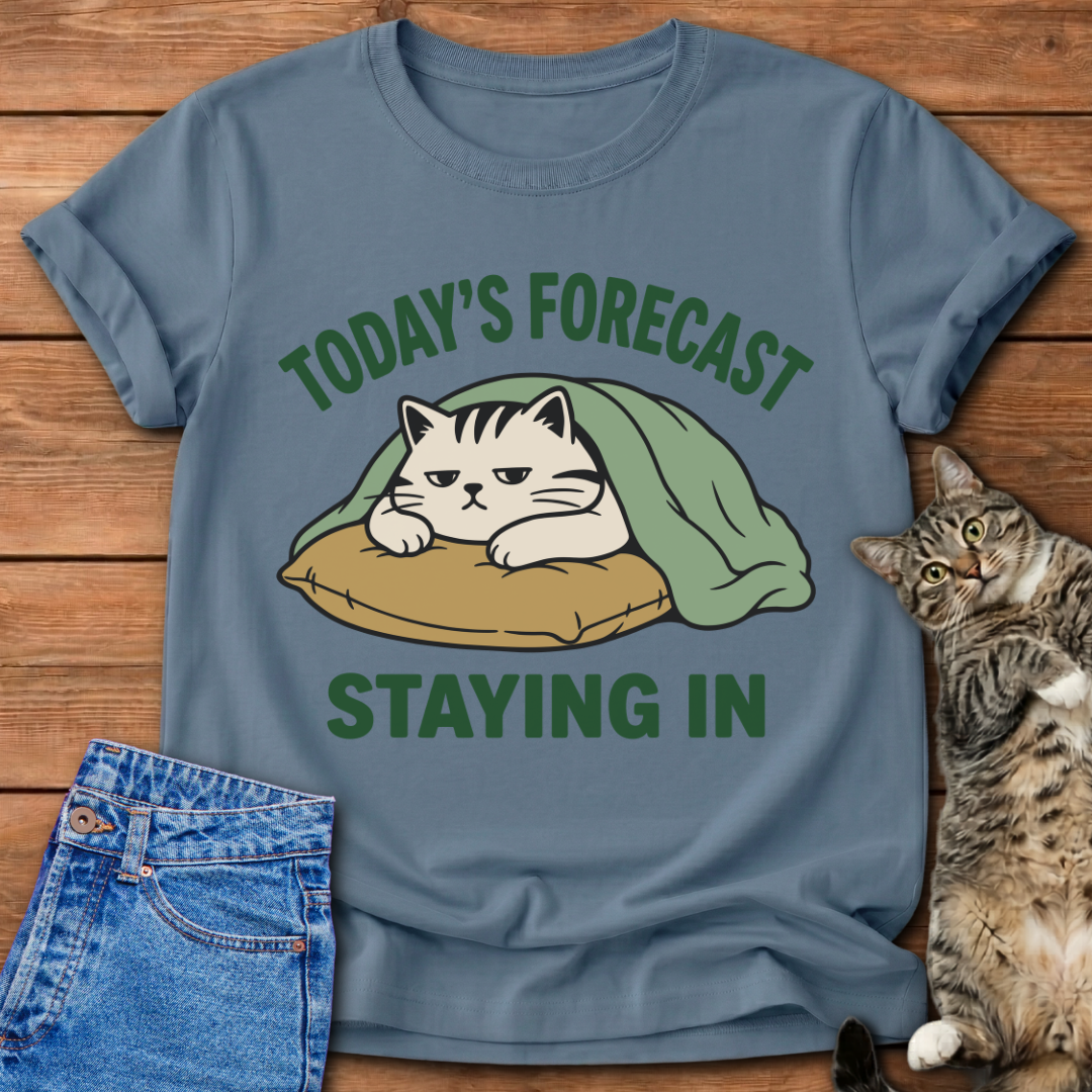 Today’s Forecast Cat T-Shirt