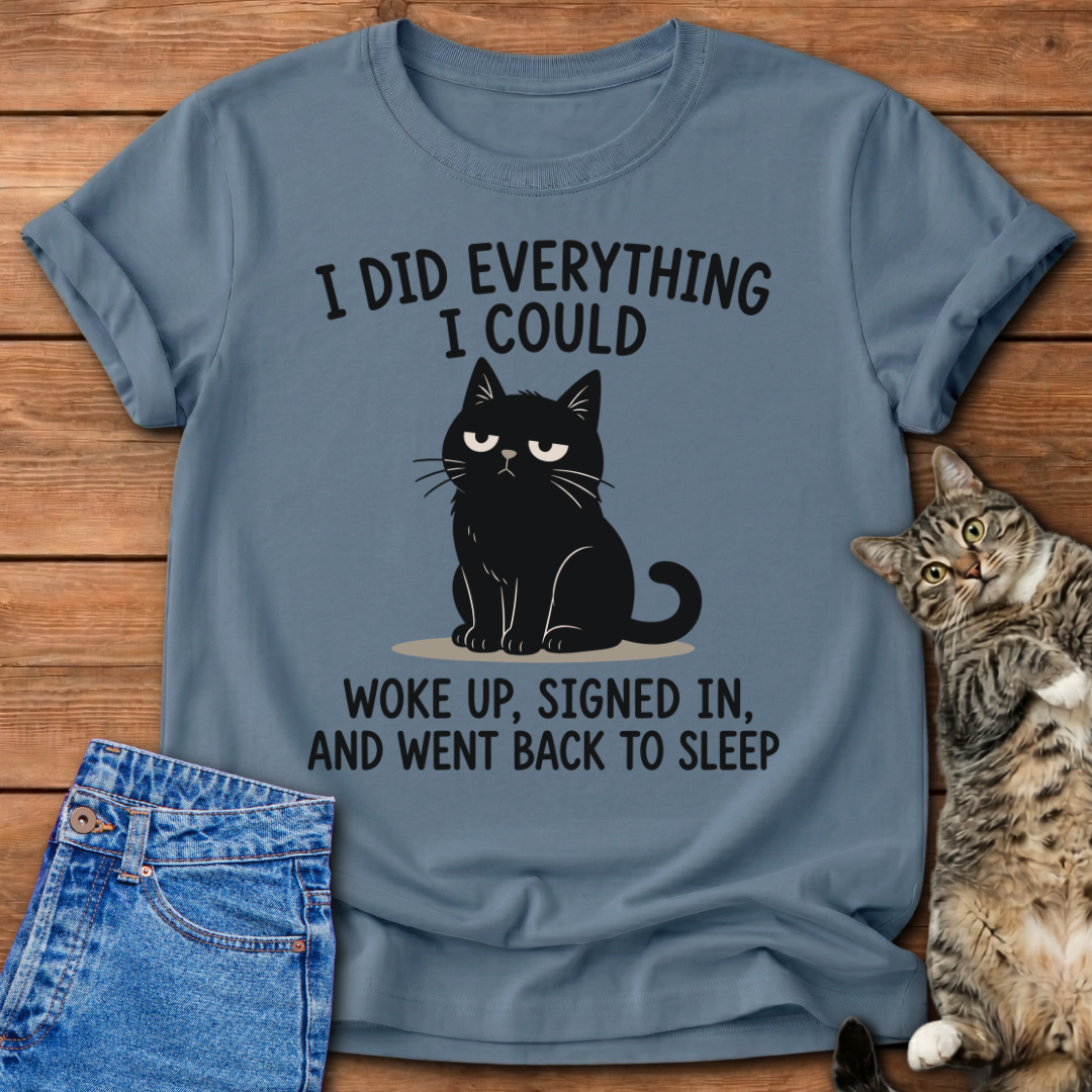 Productive Cat T-Shirt