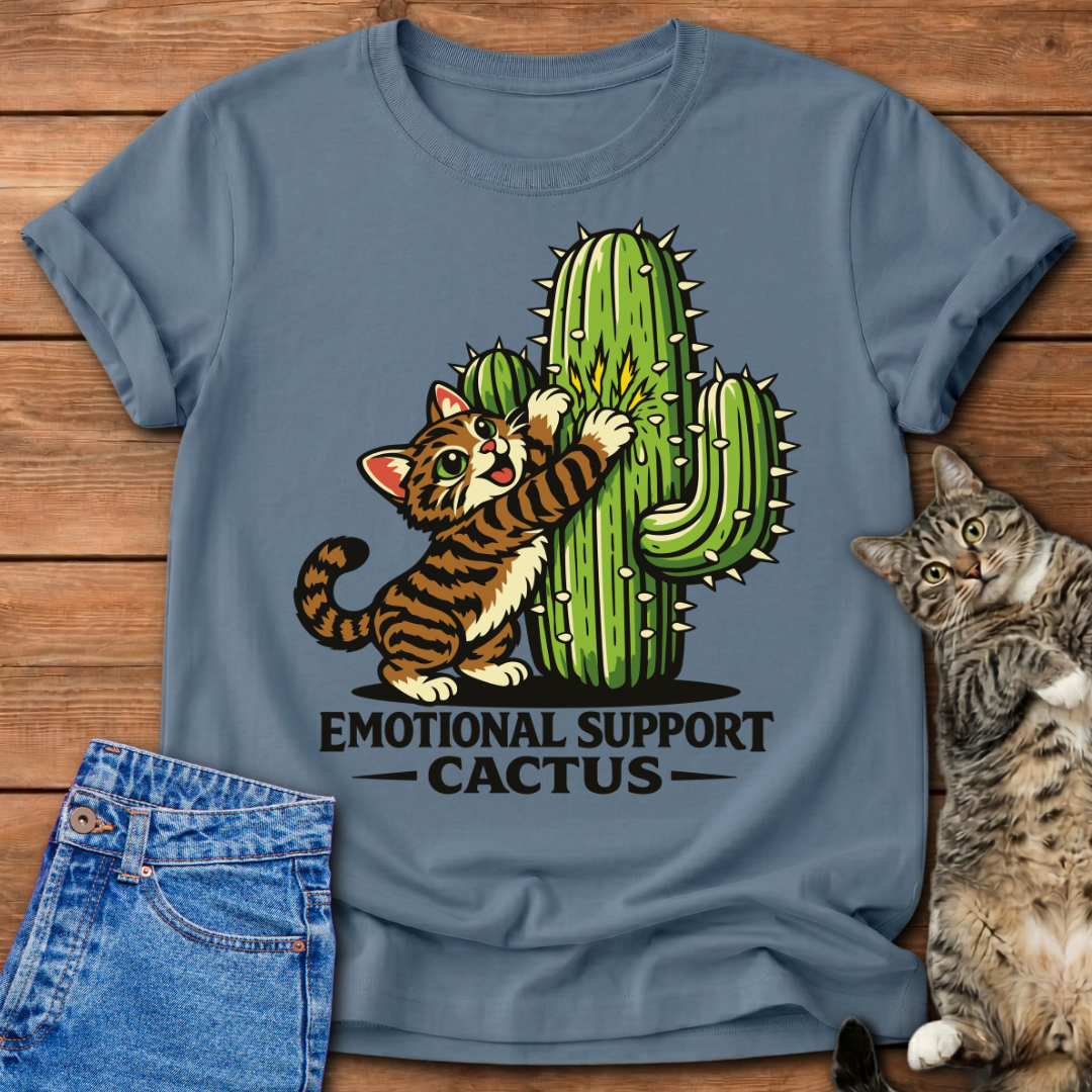 Emotional Support Cactus T-Shirt
