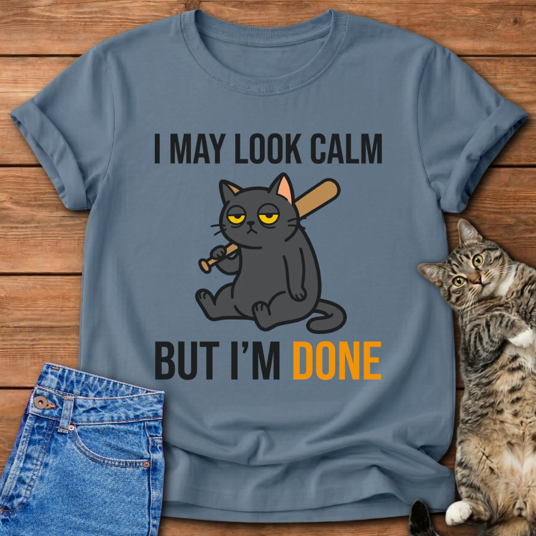 I’m Done Cat T-Shirt