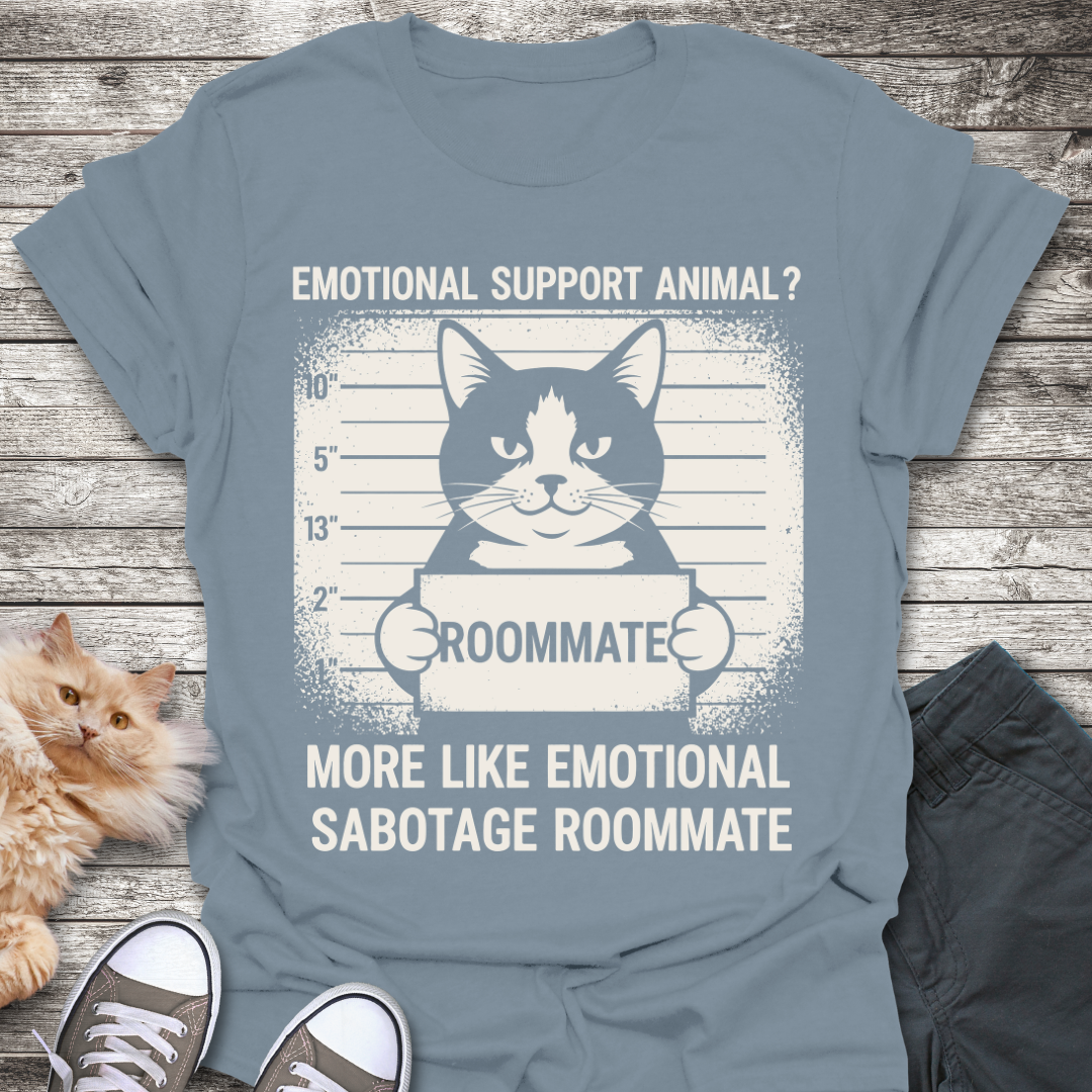Emotional Sabotage Cat T-Shirt