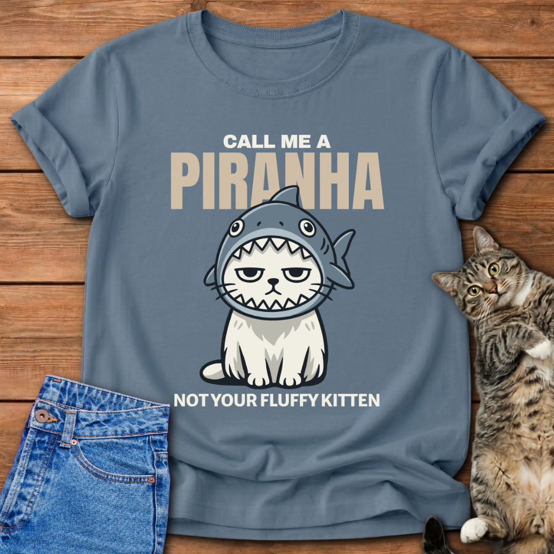 Piranha Cat T-Shirt