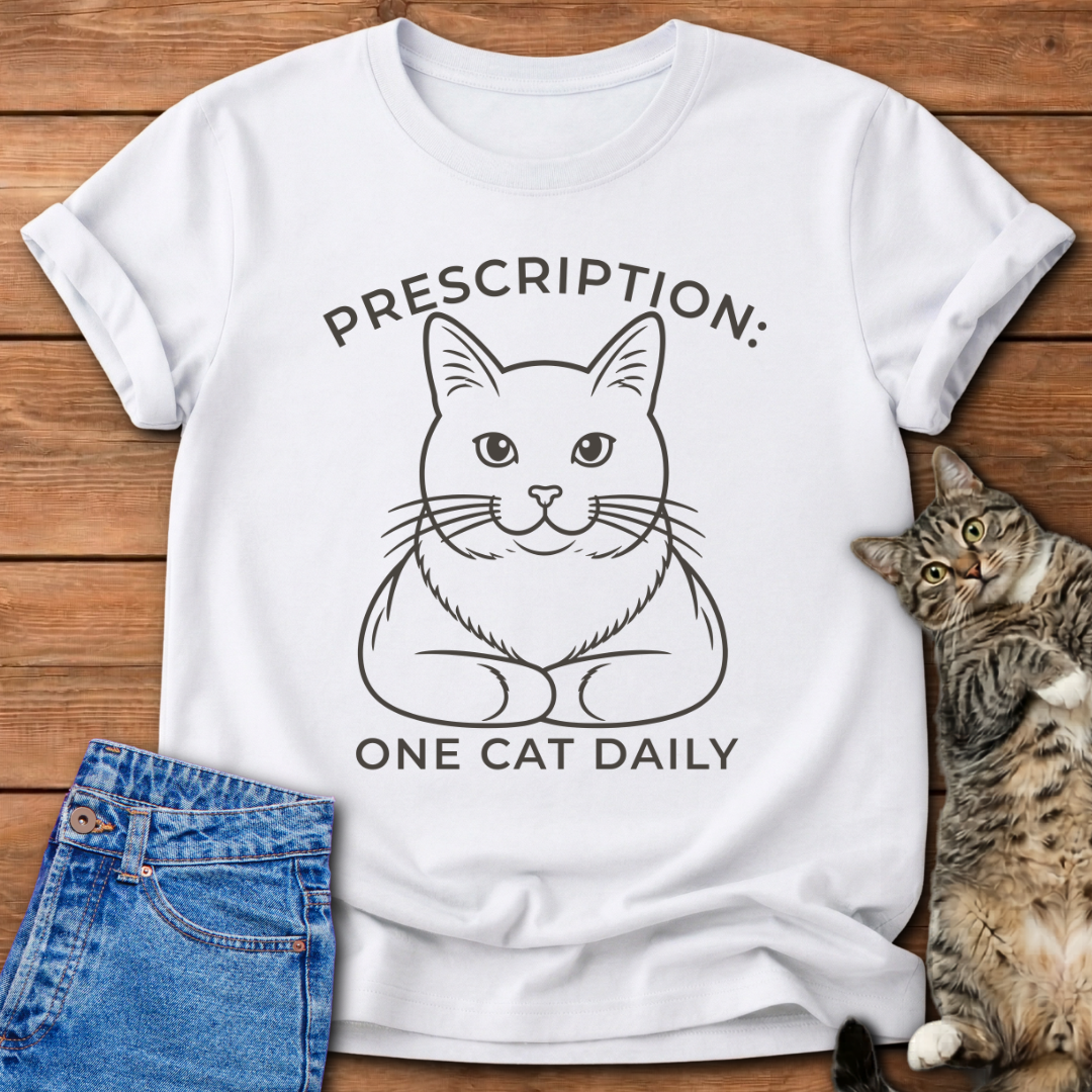 Prescription One Cat Daily T-Shirt