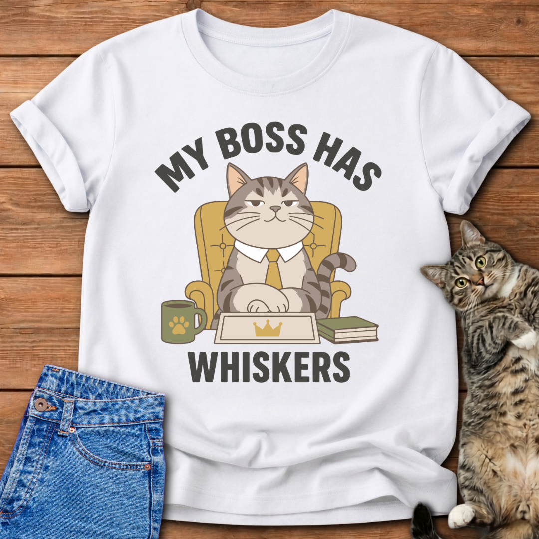 Boss Has Whiskers T-Shirt