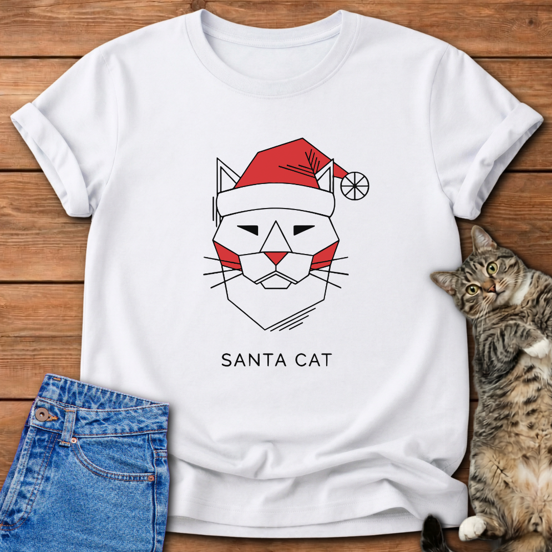 Santa Cat T-Shirt