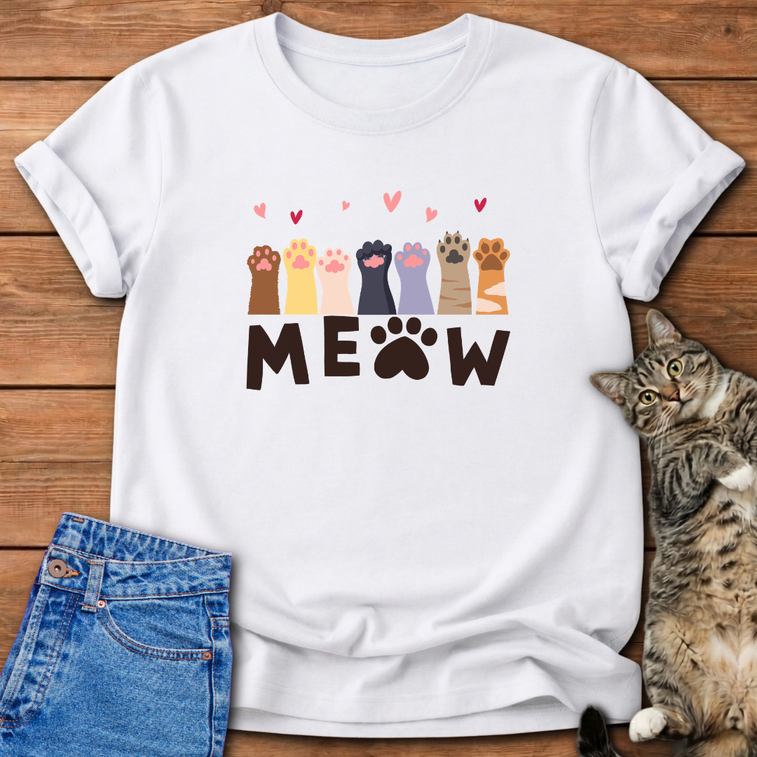 Meow Paw T-Shirt