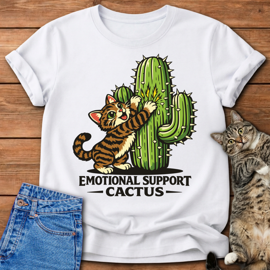 Emotional Support Cactus T-Shirt
