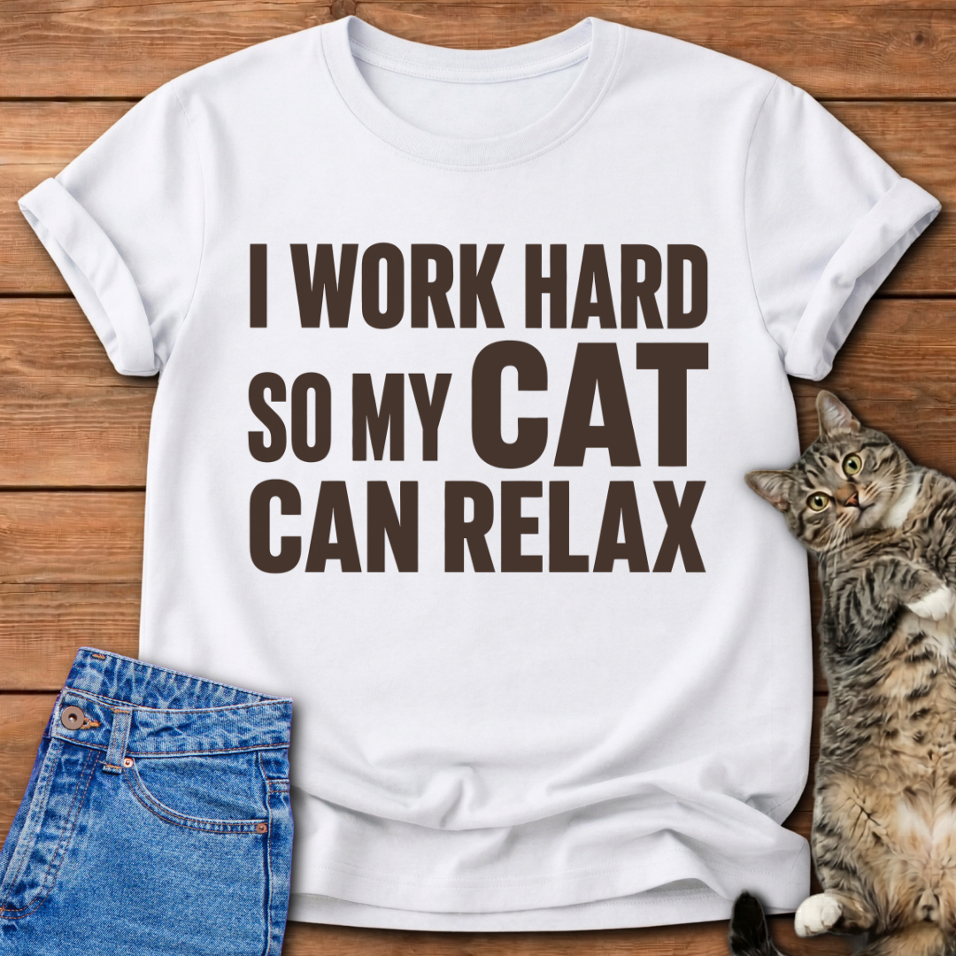 My Cat Can Relax T-Shirt